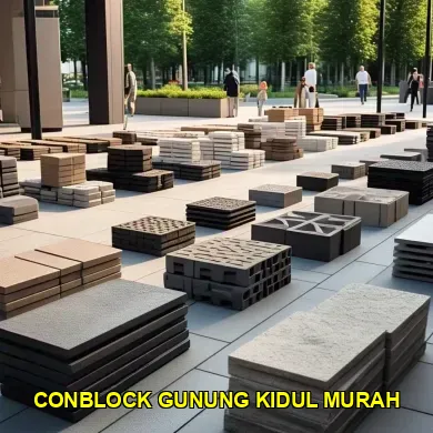 conblock gunung kidul murah